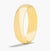 6 mm 14k gold half round simple men’s wedding band