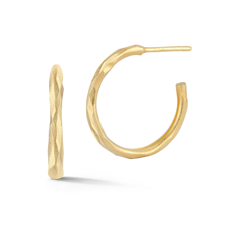 14 Karat Gold 18mm Hoop Earings