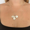 Clover leaf silver Necklace