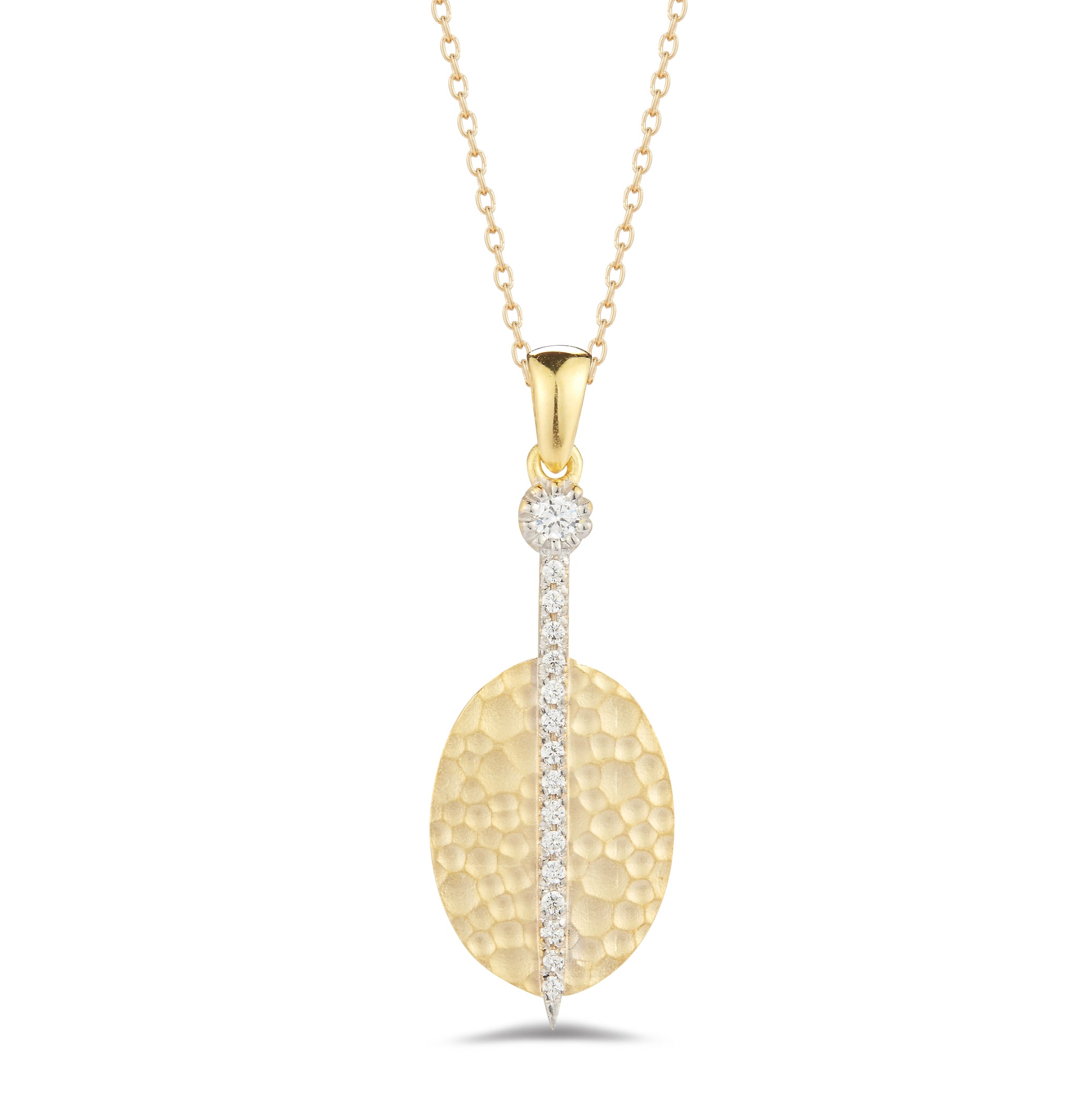 14K Gold 0.13 ct. tw. Diamond Necklace