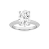 14KW 3ctw F+VS+ Lab Grown Diamond Ring
