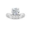 14KW 2ctw F+VS+ Lab Grown Diamond Ring