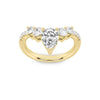 14KY 1.5ctw F+VS+ Lab Grown Diamond Ring