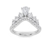 14KW 1.5ctw F+VS+ Lab Grown Diamond Ring