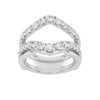 14KW 1ctw F+VS+ Lab Grown Diamond Ring