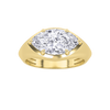 14KY 2CTW F+VS+ Lab Grown Diamond Ring