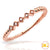 14KR 0.05CTW DIAMOND BEADED STACKABLE BAND