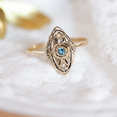 Vintage Edwardian Sapphire Ring