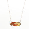 Dendritic Agate Paper Chain Necklace