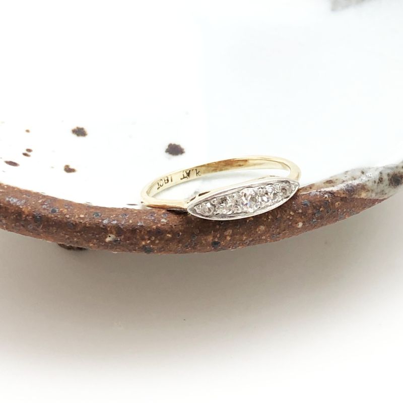 Original Vintage Edwardian Diamond Ring