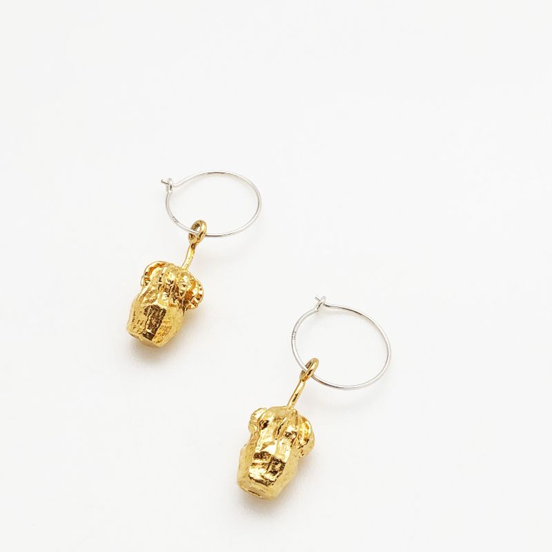 Eucalyptus Seed Earrings - Medium Size