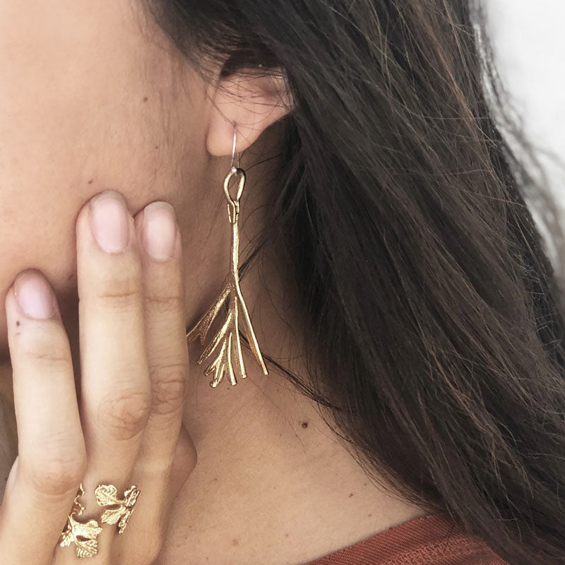 Fern Tip Earrings