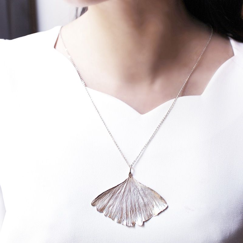 Gingko Leaf Necklace
