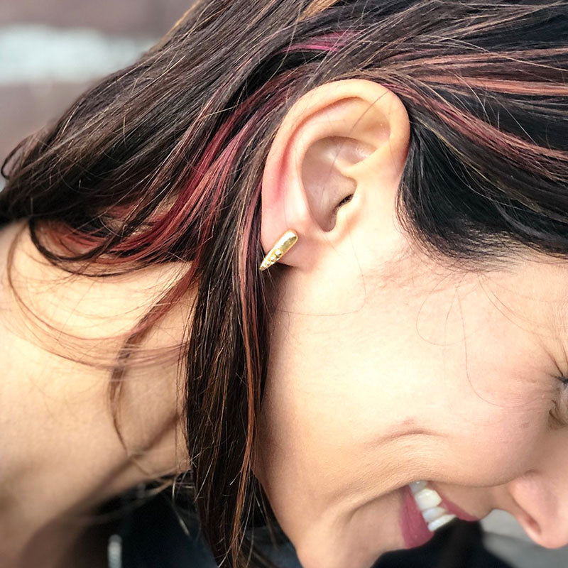 Jungle spike earrings