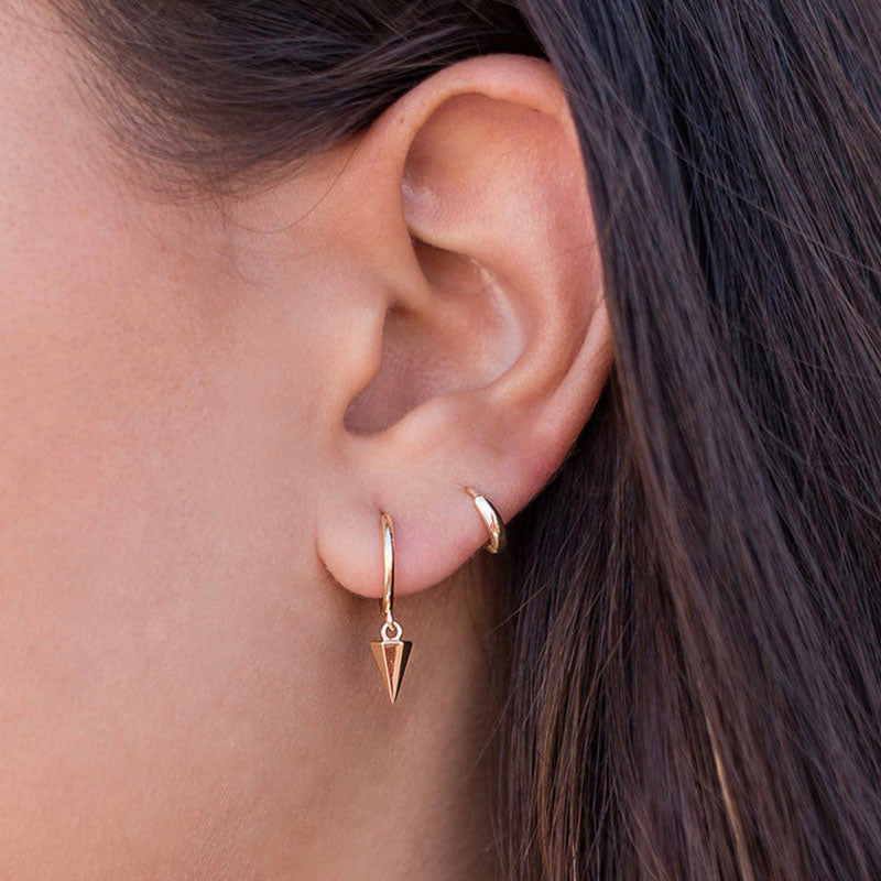 Gold Ear Huggies-Small