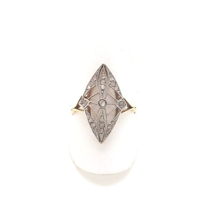 Victorian Antique Vintage Filigree Diamond ring