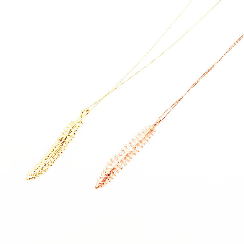 Lavender Leaf necklace