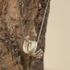Spiral Tree Bark Necklace